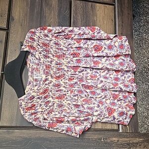 Free People Boho Top, Small.  Flowy, Floral Print